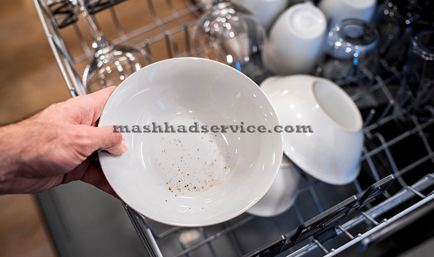 دلایل تمیز نشستن ظروف در ماشین ظرفشویی