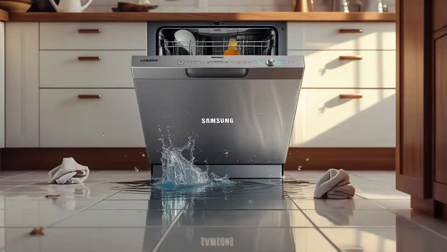 تعمیر نشت آب ظرفشویی سامسونگ در مشهد